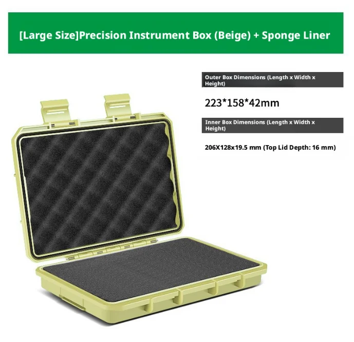Waterproof Shockproof Precision Instrument Storage Box