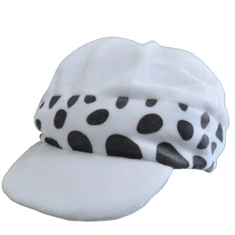 Anime Trafalgar D Water Law Cap Hat Cosplay Costume Adult Sets Halloween Carnival Performance Props cosplay hat