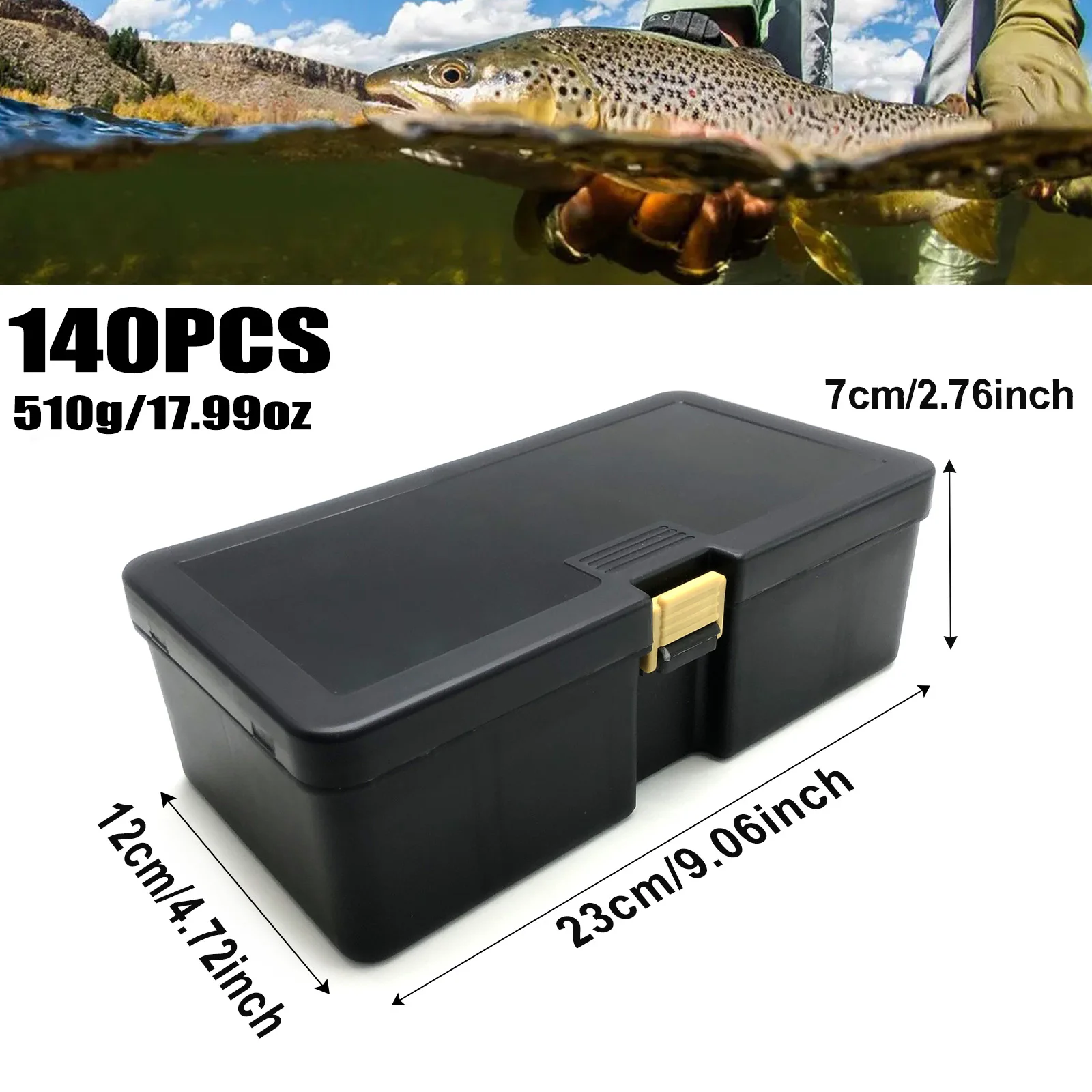 Box dimensions 140pcs