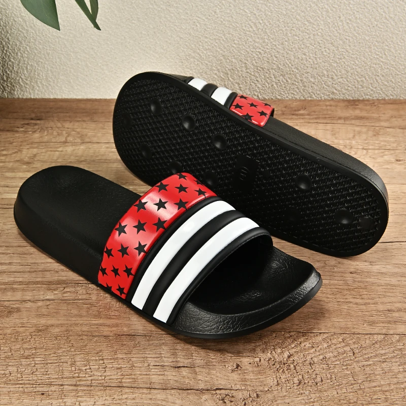 Men's Slipers Outdoor Comfortable Men Casual Shoes Summer Mens Sandals Non-slip Beach Shoes New Man Flip Flops Big Size Sandals