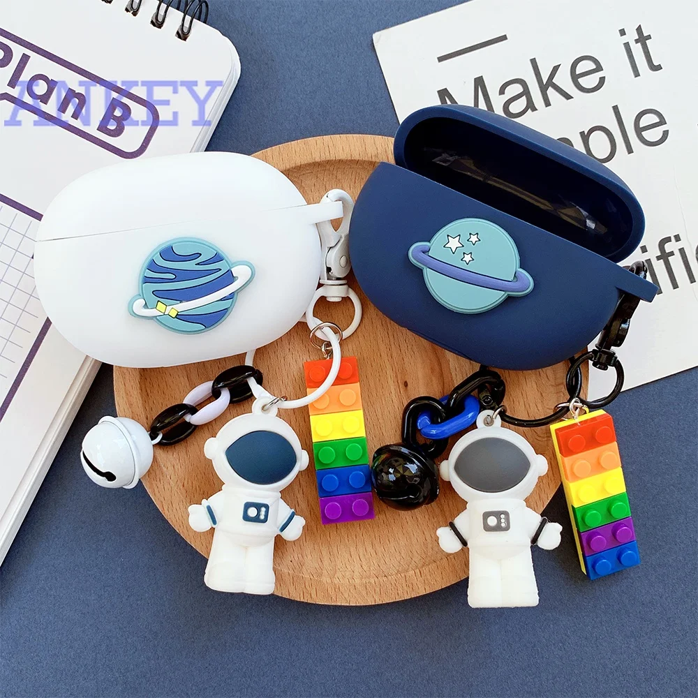 Per Beats Studio Buds + Case Buds + Cute Spaceman Cover In Silicone Tws Auricolare Bluetooth Wireless