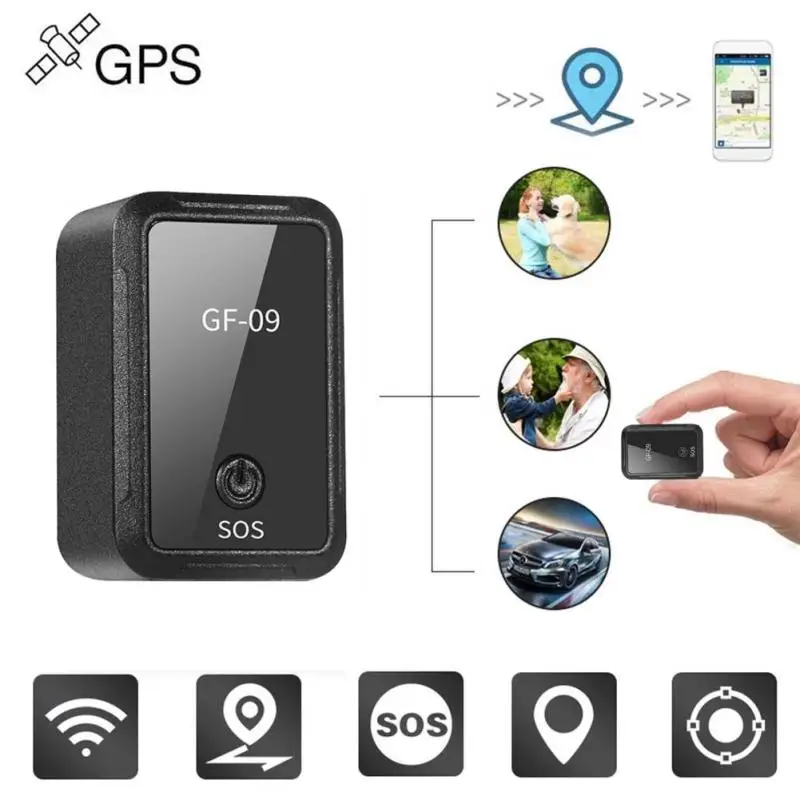 

Мини GPS-трекер, защита от кражи, портативные трекеры, прецизионный локатор, устройство отслеживания записи от потери