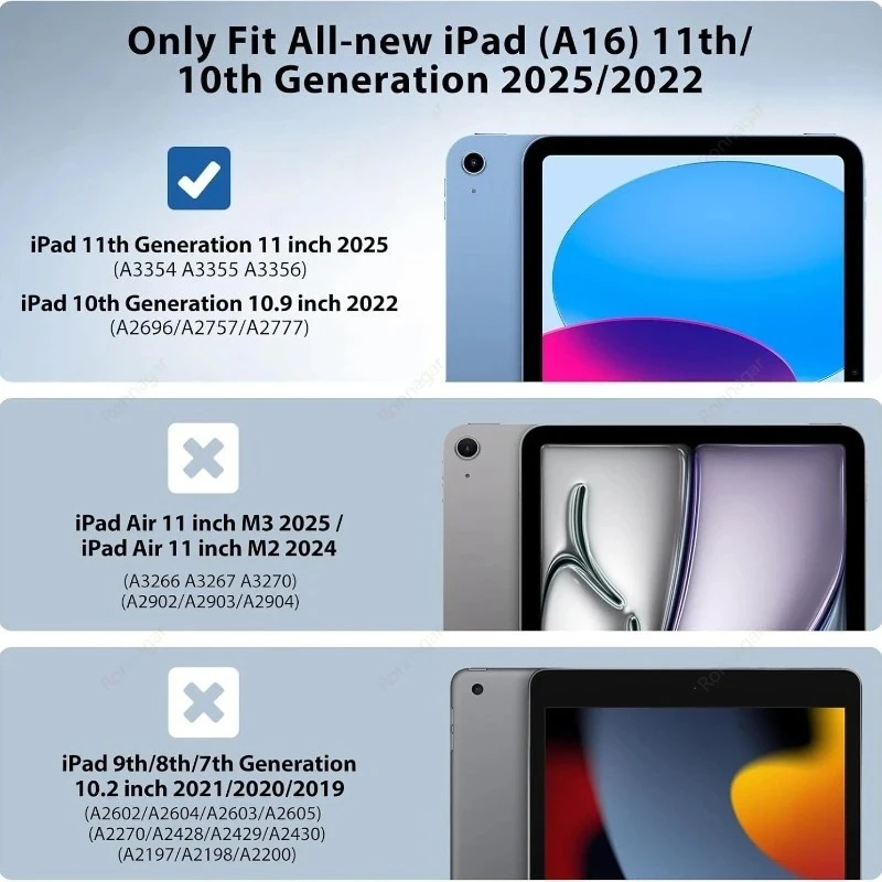 Premium iPad Case with Pencil Holder and Smart Protection