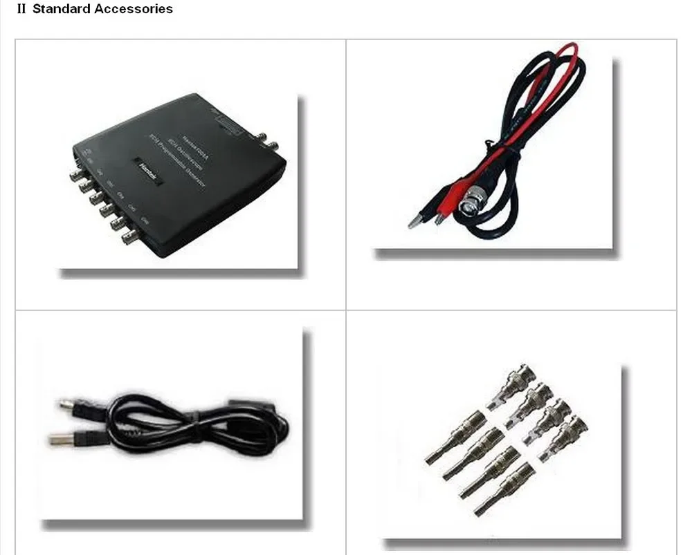 Hantek 1008B Automotive Oscilloscope | 8-Channel Diagnostic DAQ Card & Programmable Signal Generator detail image 1