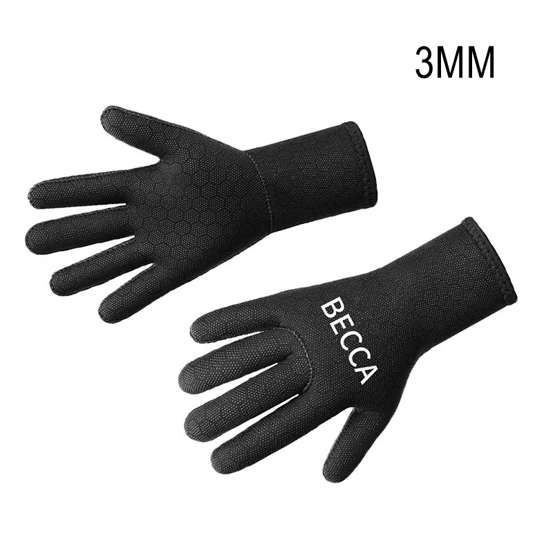 3MM Neoprene Snorkeling Swim Gloves Anti Scratch Keep Warm For Scuba Diving Spearfishing Kayaking Surfing WetSuit Hunting Gloves