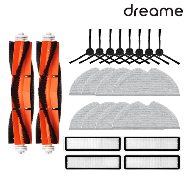 Xiaomi Dreame D9 Dreame Bot L10 Pro Main Side Brush Mop Cloths Hepa Filter Trouver Robot LDS Vacuum-Mop Finder Spare Parts Black Suit 2