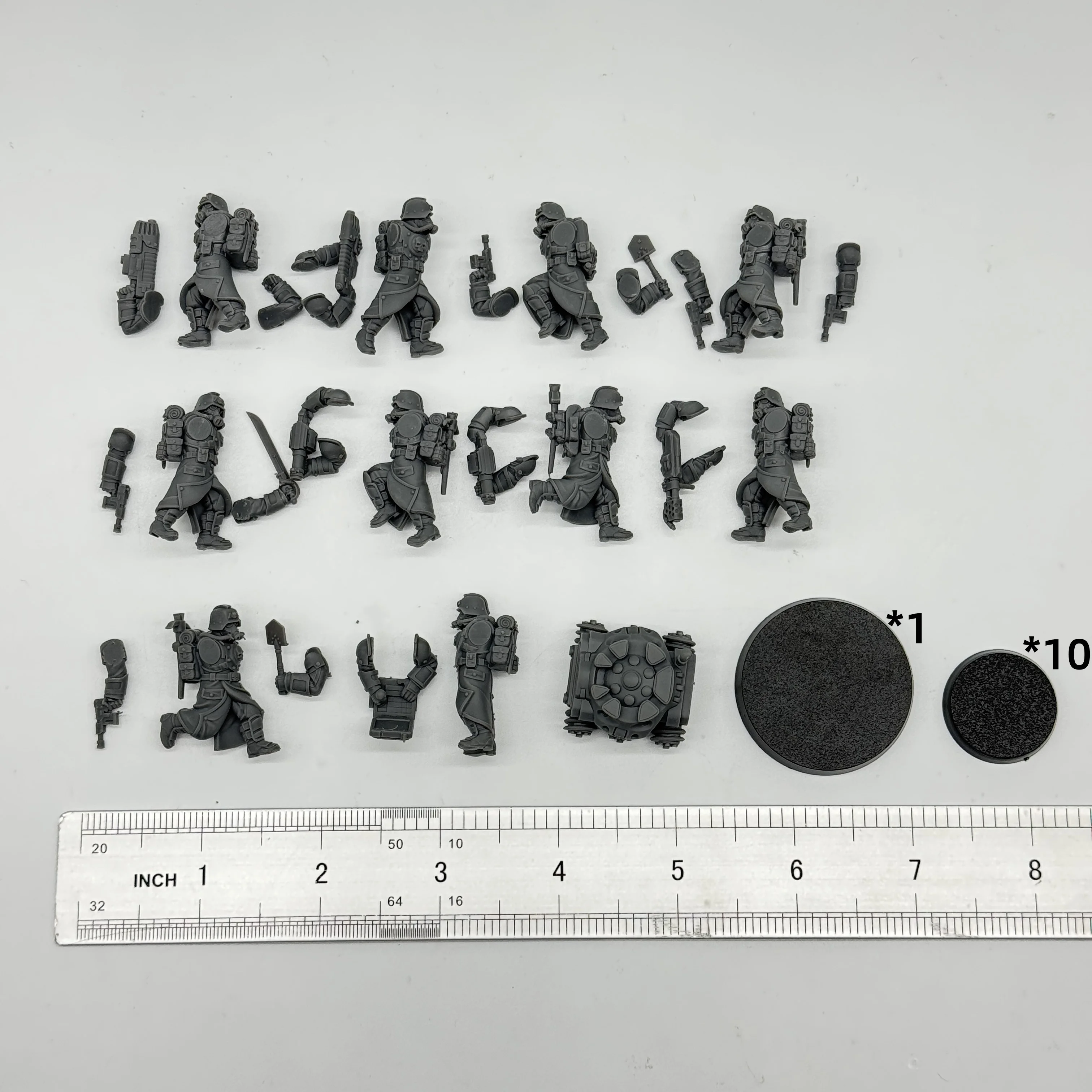 Grim Guard Bombardiers Resin Miniature Figures for Fantasy Tabletop Gaming