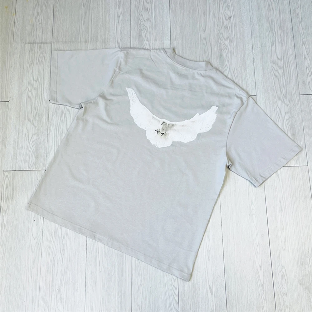 YZY DOVE: Kanye West Streetwear Pigeon Print Tee - true-deals-club