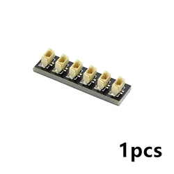 DIY LED Light Kit with Remote Control - Customizable Building Block Lamp (6 Connectors 1pcs)