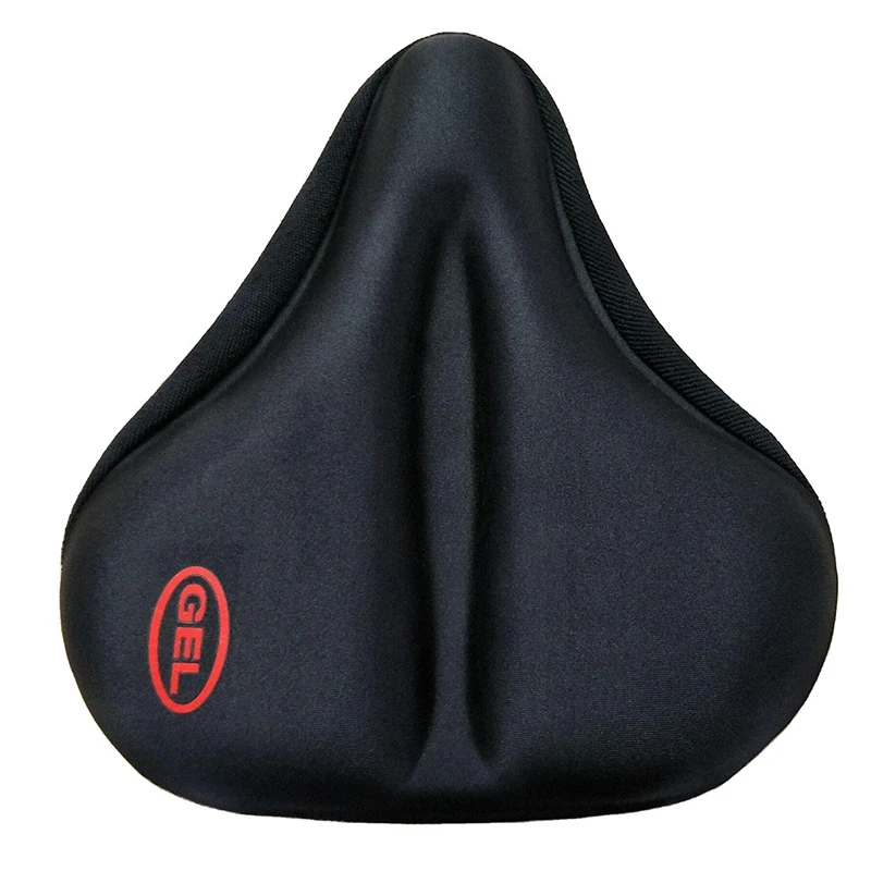 ExtraLargeAndWideBicycleSiliconeSaddleCoverMountainBikeSeat