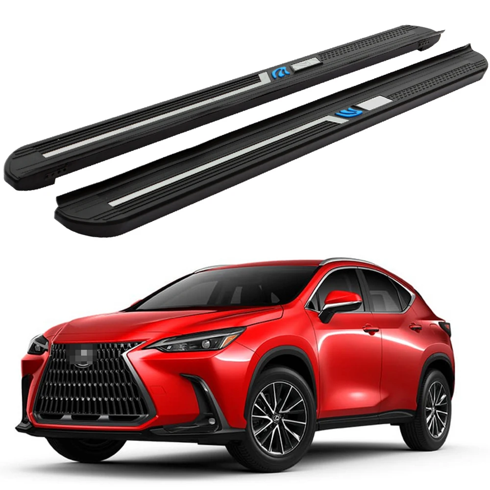 

2Pcs Fixed Running Boards Side Steps Pedal Nerf Bar fits for Lexus NX NX250 350 450 2022 23