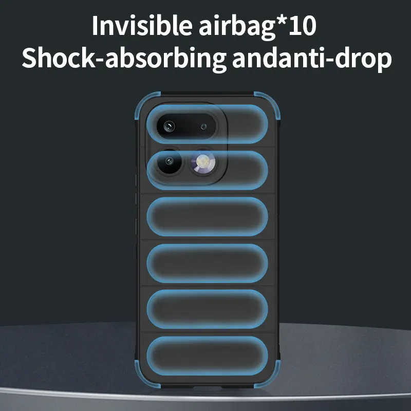 Enhanced Shockproof Back Cover with 360° Camera Protection