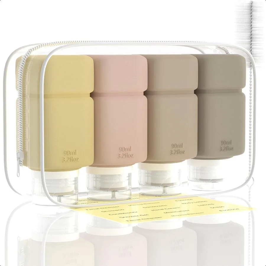 TSA Approved Travel Toiletry Bottles Set