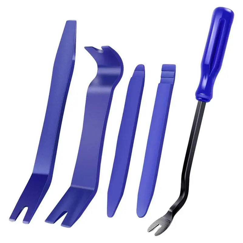 

Automotive Clip Removal Tool 5PCS/Set Auto Upholstery Repair Kit Fastener Removal Tool Door Panel Removal Tool For Car Door