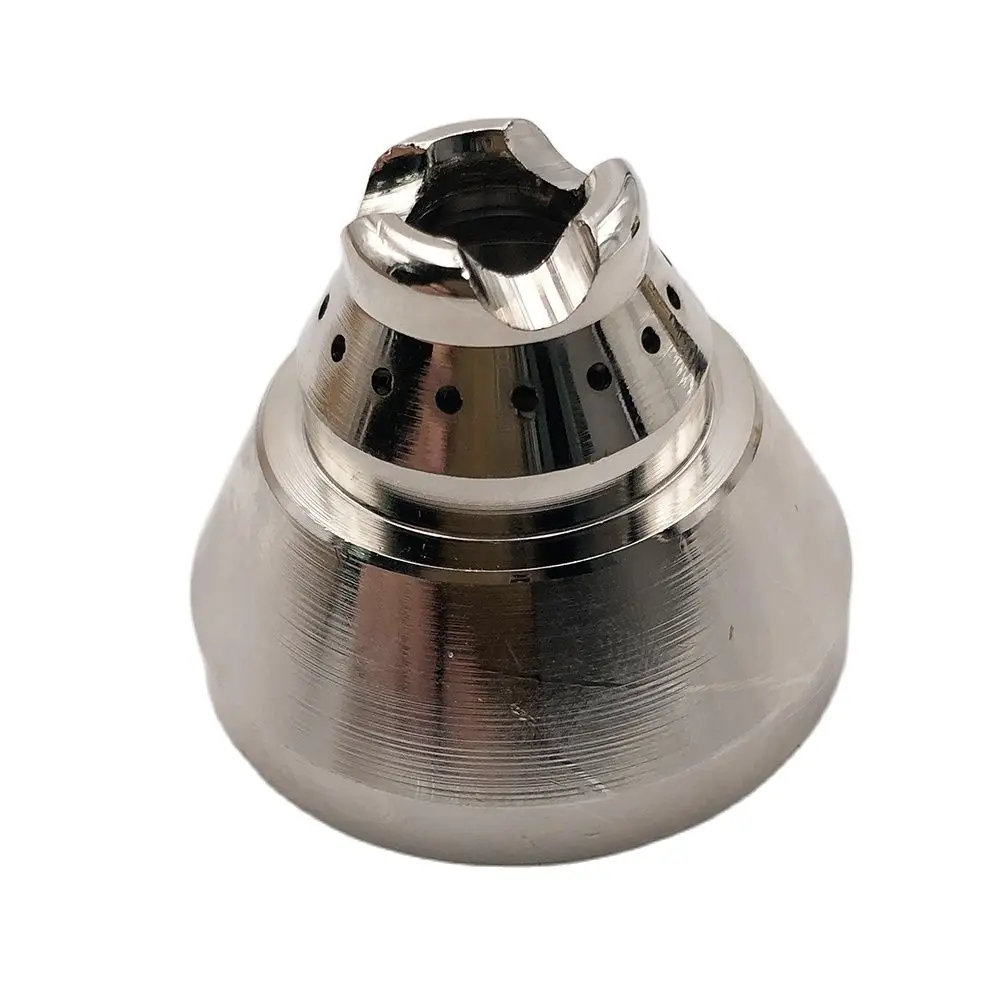New Shield Cap Fit P80 HF Pilot Arc Torch Plasma Cutter Replace Ceramic Roller More Flexible for Hand Cutting 6
