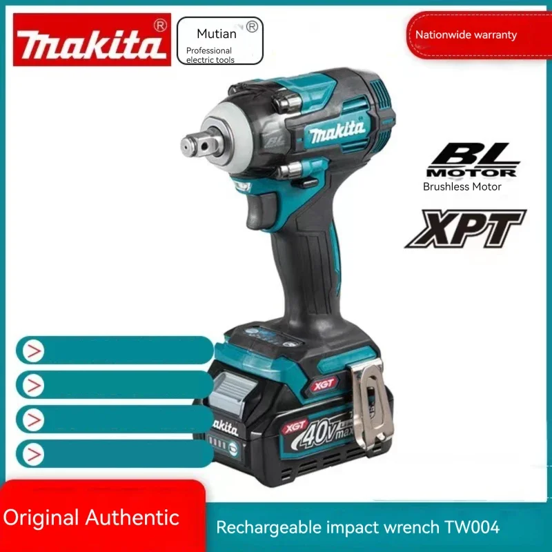 

Makita rechargeable cordless Brushless TW004GZ 18V Max Li-ion Impact Wrench screwdriver High torsion power dripower drill
