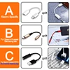 Type C to 3.5mm Jack Earphone Audio Adapter Aux Cable 2