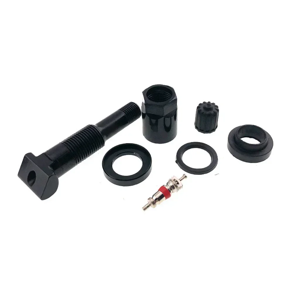 고품질 블랙 TPMS 밸브 스템 수리 키트, BMW- 1 2 3 시리즈 X2 X3 용, DC12V, 스테인리스 스틸 보장, 4 개
