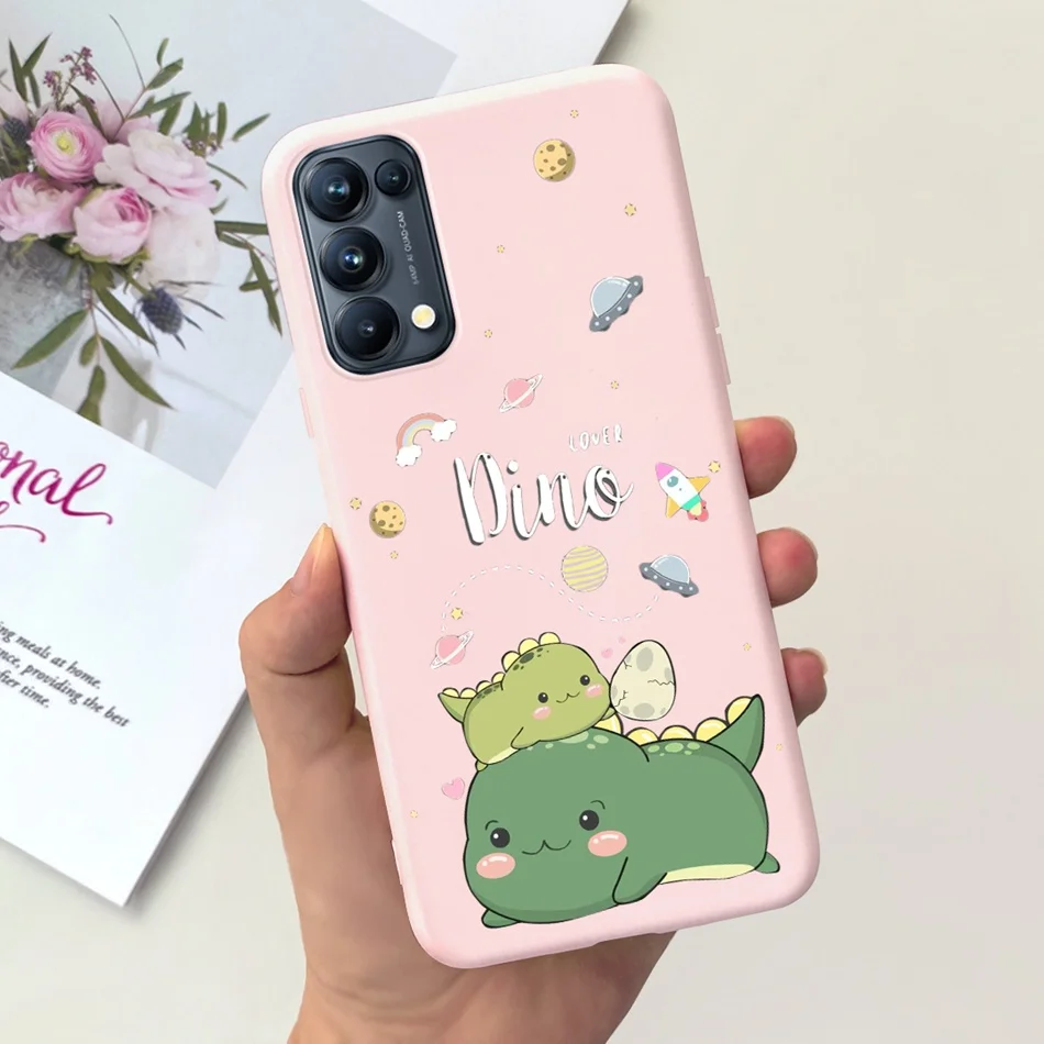 Cute Cat Cartoon Candy Color Soft Silicone TPU Back Cover