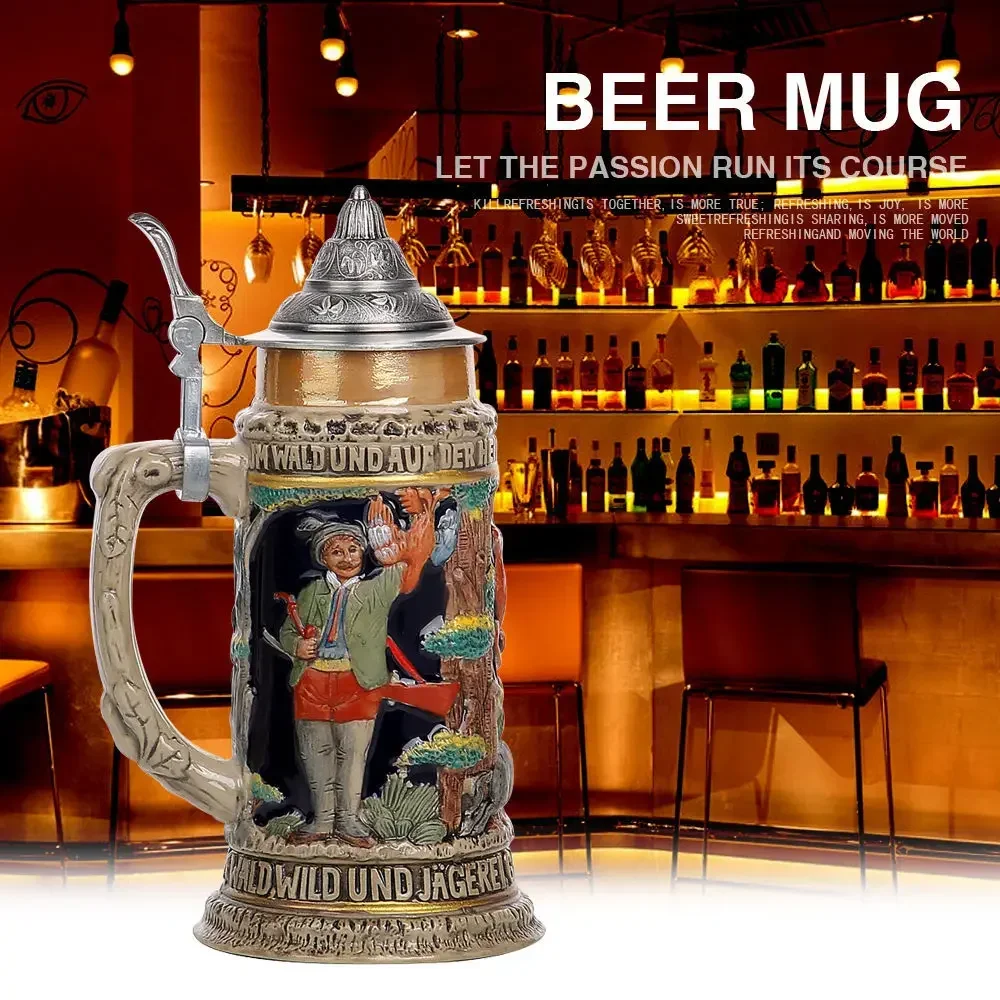 BIG Germany souvenir 50s TANK BEER スペシャル WW2 Beer Stein