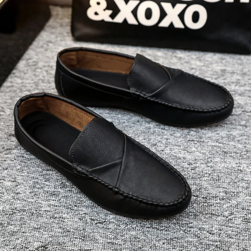 

2022 New Men Shoes Loafers Casual Shoes Handmade Moccasins Men Comfortable Driving Shoes Sneakers Male Designer Design Footwear
