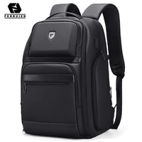 Fenruien Men 36L Business Backpack USB Waterproof  Multi Pocket Backpacks Fit 17.3 Inch Laptop 1