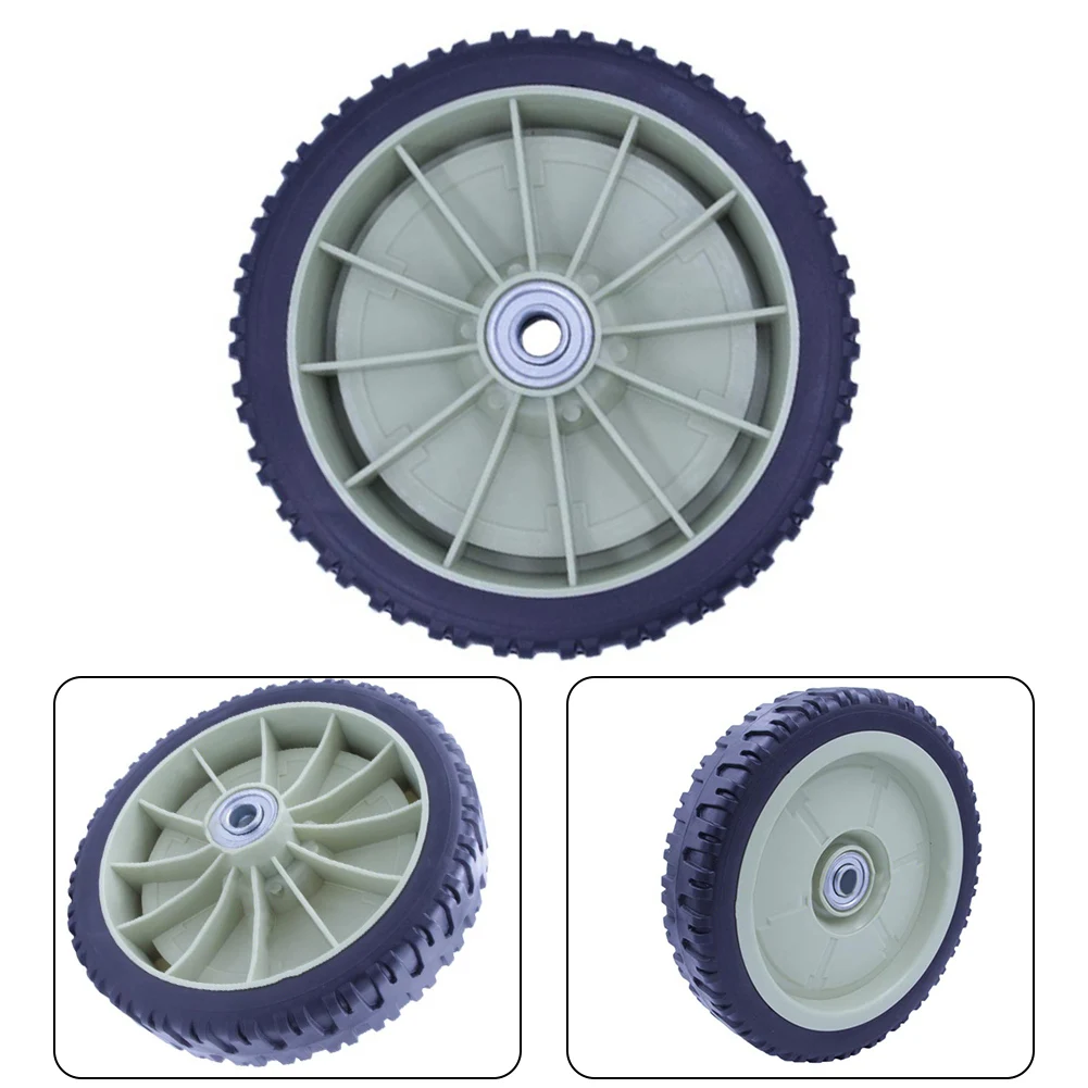 

1pc 19.5cm Universal Lawn Mower Wheel Rubber For Efficient Hand Push Lawn Mower Garden High-Quality Universal Wheel Accessories