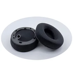 Premium Soft Foam Ear Cushion Replacement - Universal Upgrade (Black football net)