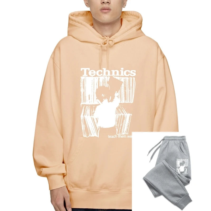 

2020 Technics Pullover Summer Men Black Pullover 100% Cotton Harajuku Mens Drawstring Anime Fleece Pullover