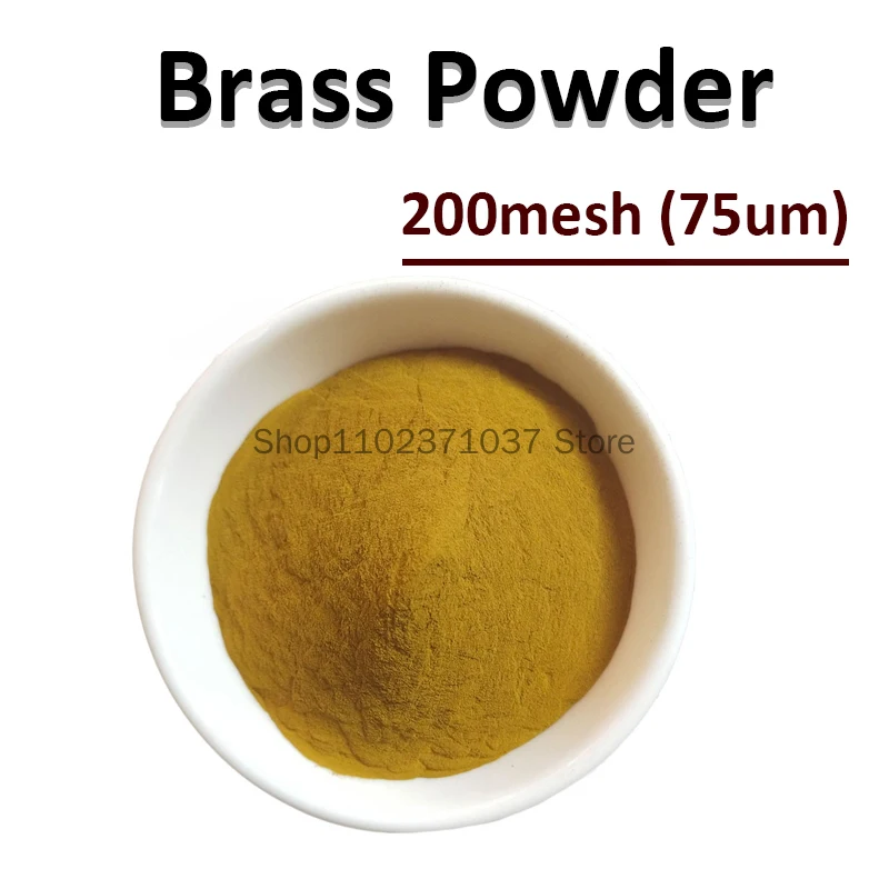 PremiumBrassMetalPowder200mesh75umUltrafine999YellowCopper