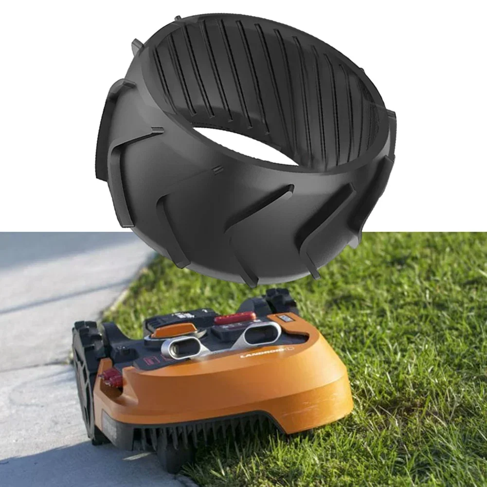Wheel Protector For Worx Robot Mower Front Wheel M500/plus M700/ M700 Plus M1000 S300 L8 L1000 85*44mm Rubber Protector wheel protector