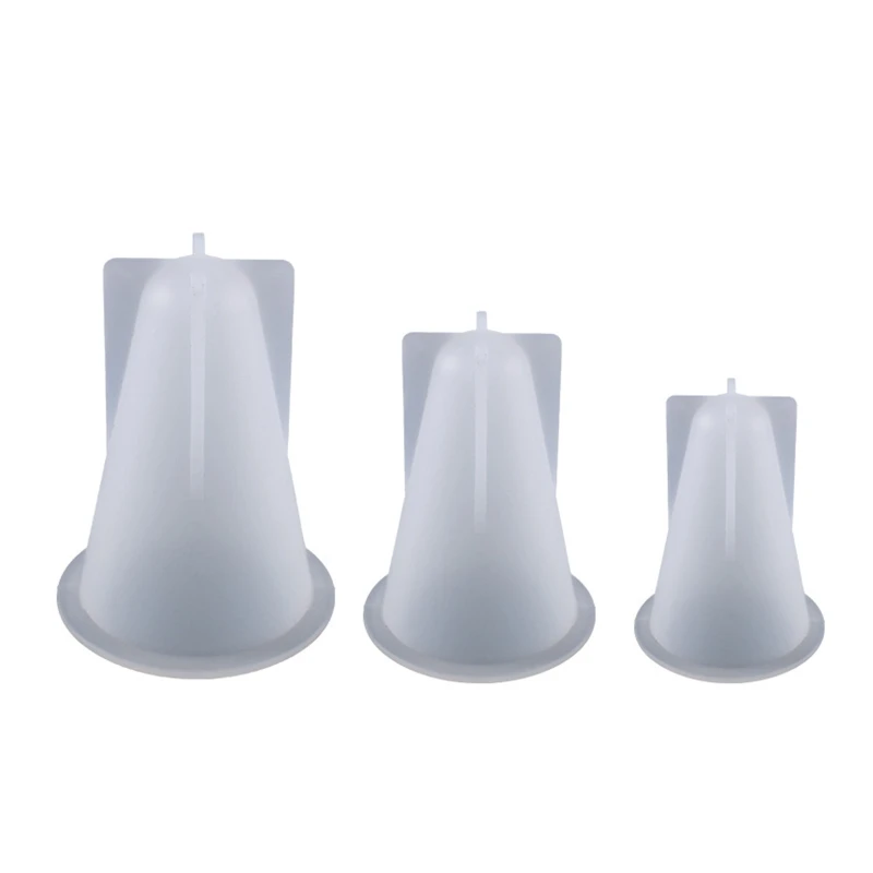 

N58F Cone Ring Bracket Silicone Mold DIY Crystal Epoxy Ring Holder Mould for Jewelry Display Stand Making Decorative Crafts