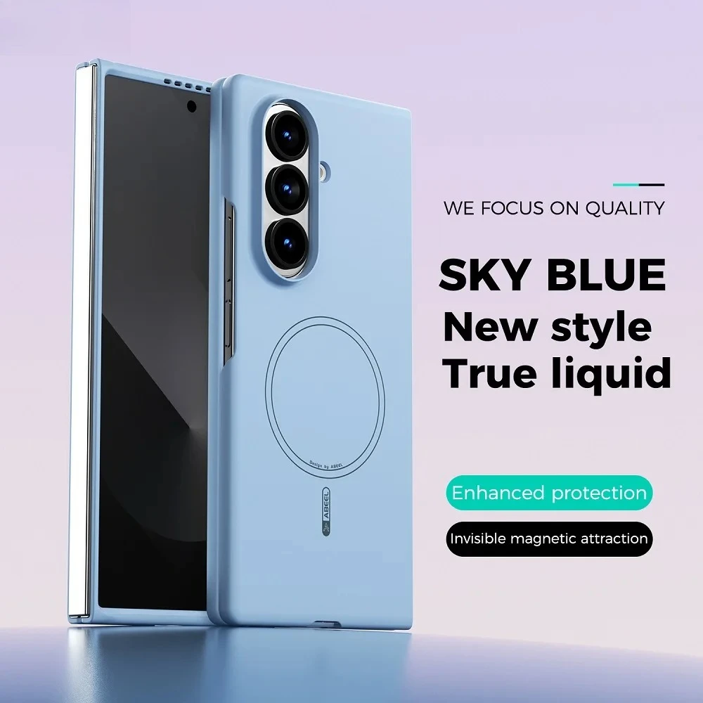 Enhanced Liquid Silicone Magnetic Phone Case - Shockproof Protective Cover with MagSafe Compatibility