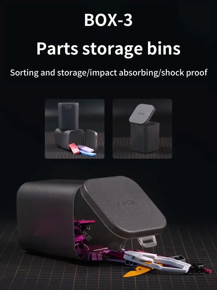 DSPIAE Model Parts Tool Multi Specification BOX Storage Box Storage Can