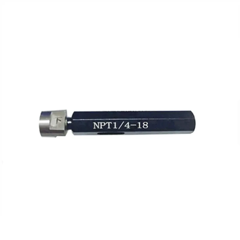 

NPT smooth plug gauge NPT1/8 NPT1/4 NPT3/8 NPT1/2 1" 1 1/4 1 1/2 2" tapered pipe go nogo american tapered tube smooth plug gauge