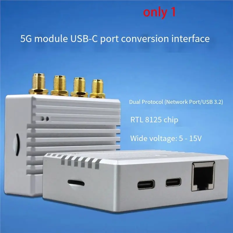 신뢰할 수 있는 Type-C USB 3.0 M2 어댑터 보드 5G 모듈 2.4G Wif Wifi RJ45 이더넷 포트 디버거(RTL8125 칩 2.5Gbps 포함)