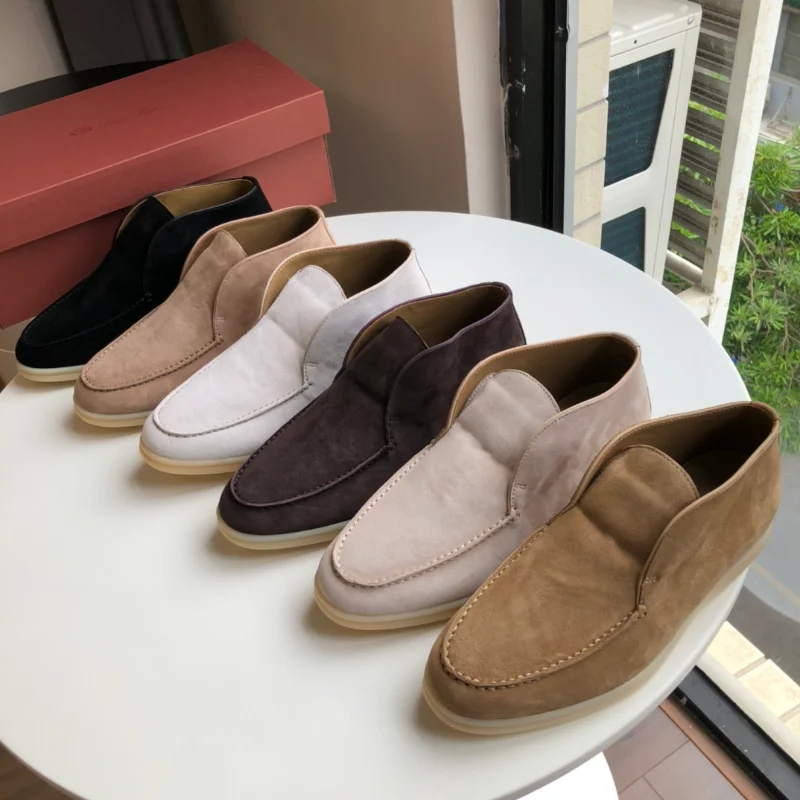 

2023 Spring Imported Sheep Suede High Top Women's Shoes