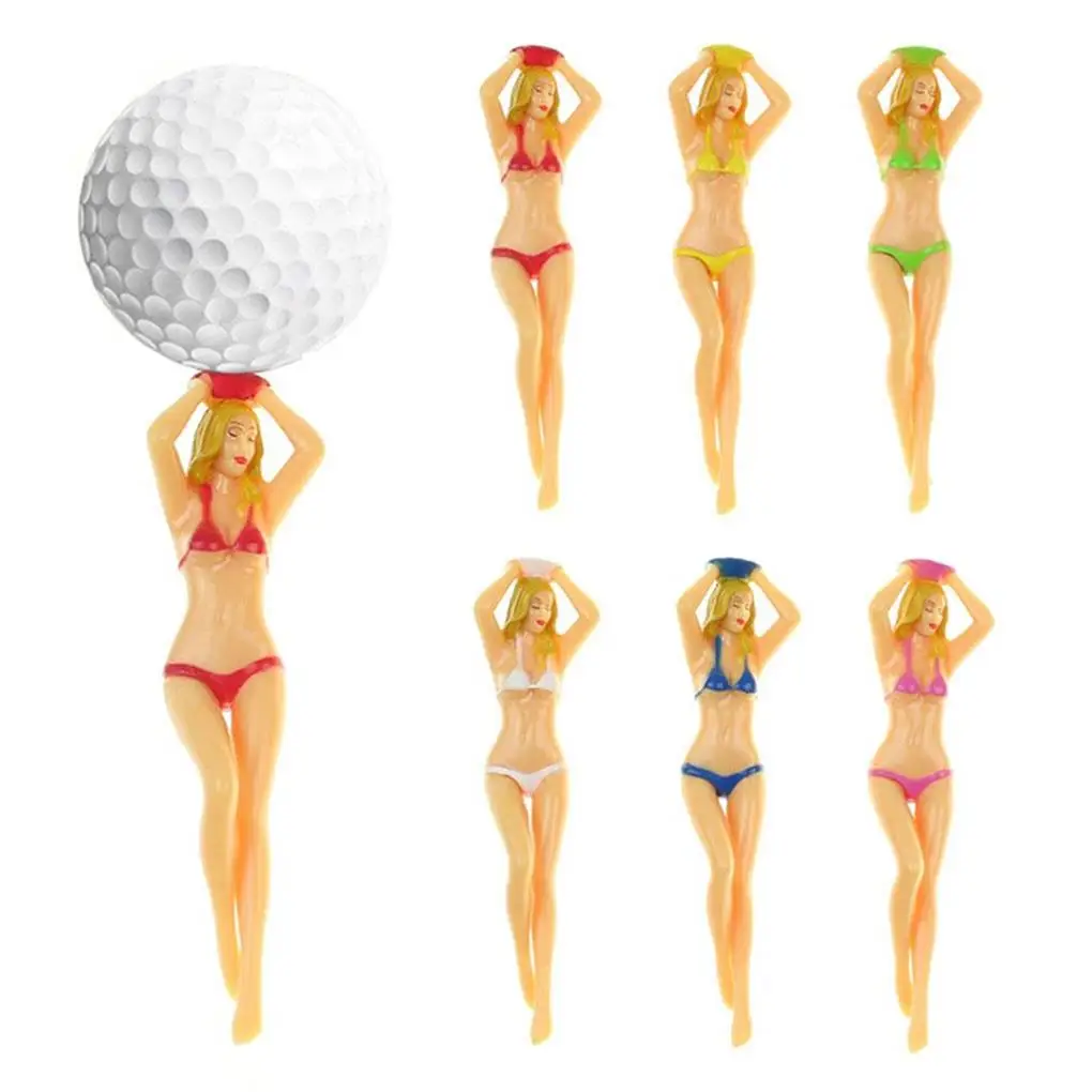 6Pcs Pegs Indoor Ball Holders Sport Accessories Golf Tees Beginner Tools