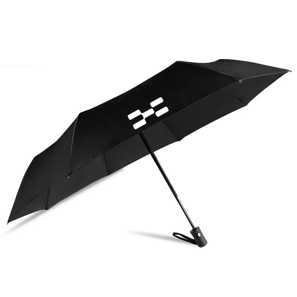 Car Fully Automatic Folding Windproof Umbrella For Aiways U5 PRO U6 U 5 6 U7 Sunshade With Car Umbrella Parasol