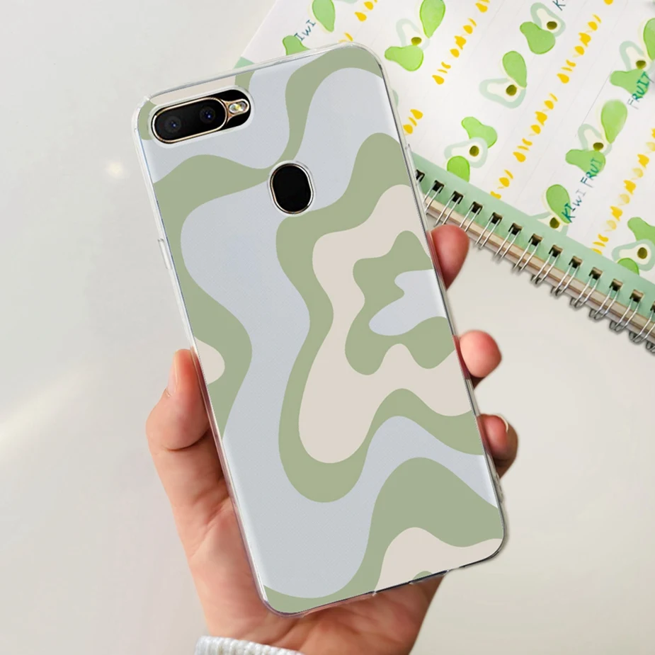 Luxury Painted Soft Silicone Phone Case - Elegant Back Cover Bags