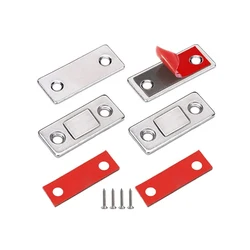 Ultra Thin Magnetic Cabinet and Drawer Catch - 2 Pack (2Pack)