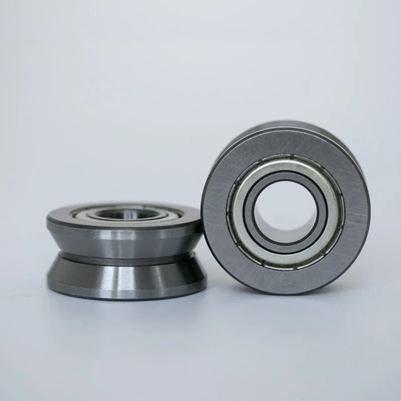 V Groove Track Roller Bearing 8x30x14mm Metal Seals Or Rubber seals LV20/8ZZ LV20/8 2RS