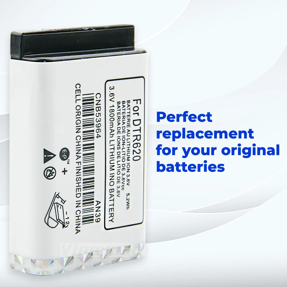 3.6v 1800mah cnb53964 DTR-620 bateria para motorola