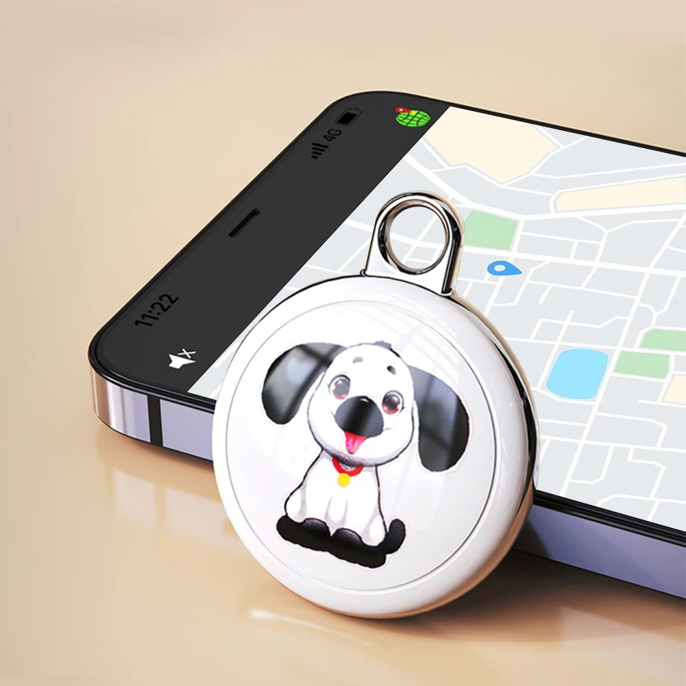 Real-time Tracking Dog Cat Collar Bluetooth-compatible Anti-Lost GPS Tracker for Dogs Cats