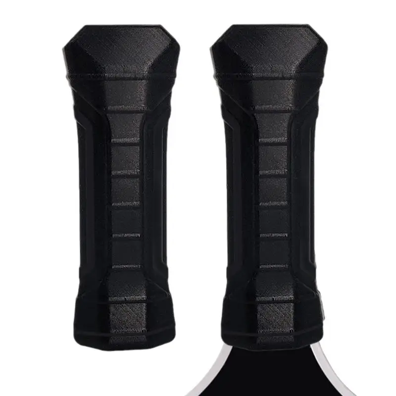 

Pickleball Paddle Grip 1 Pair Soft Threaded Design Silicone Pickleball Grip Pickleball Paddle Accessories For Ground Competition