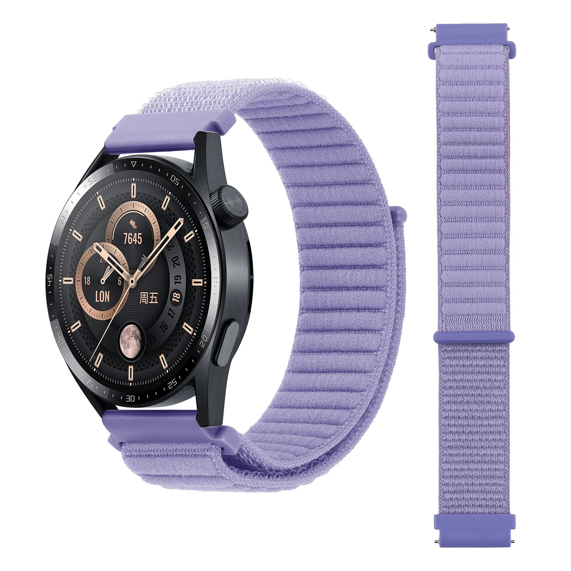 Enhanced Velcro Breathable Unisex Nylon Watch Strap