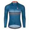 Team Spring /Autumn Cycling Jersey Long Sleeves Men MTB Bicycle Shirt Team Bike Wear Summer Outdoor Quick Dry Clothes Sportswear