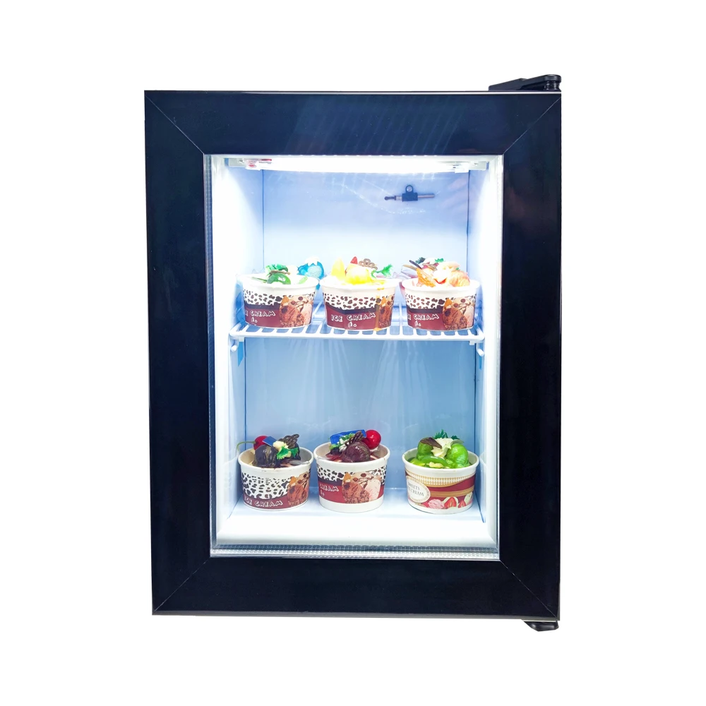 Counter Top Upright Mini Freezer For Ice Cream And Popsicle