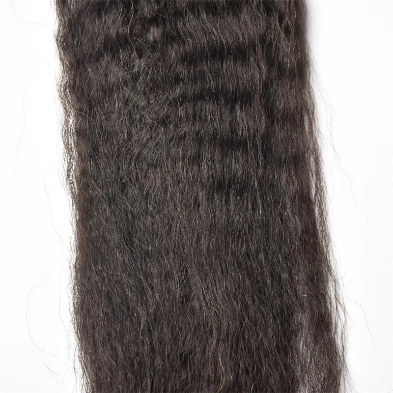Lace Closure Human Hair 2x6 Brazilian Remy Hair Yaki Straight For Women human hair closure