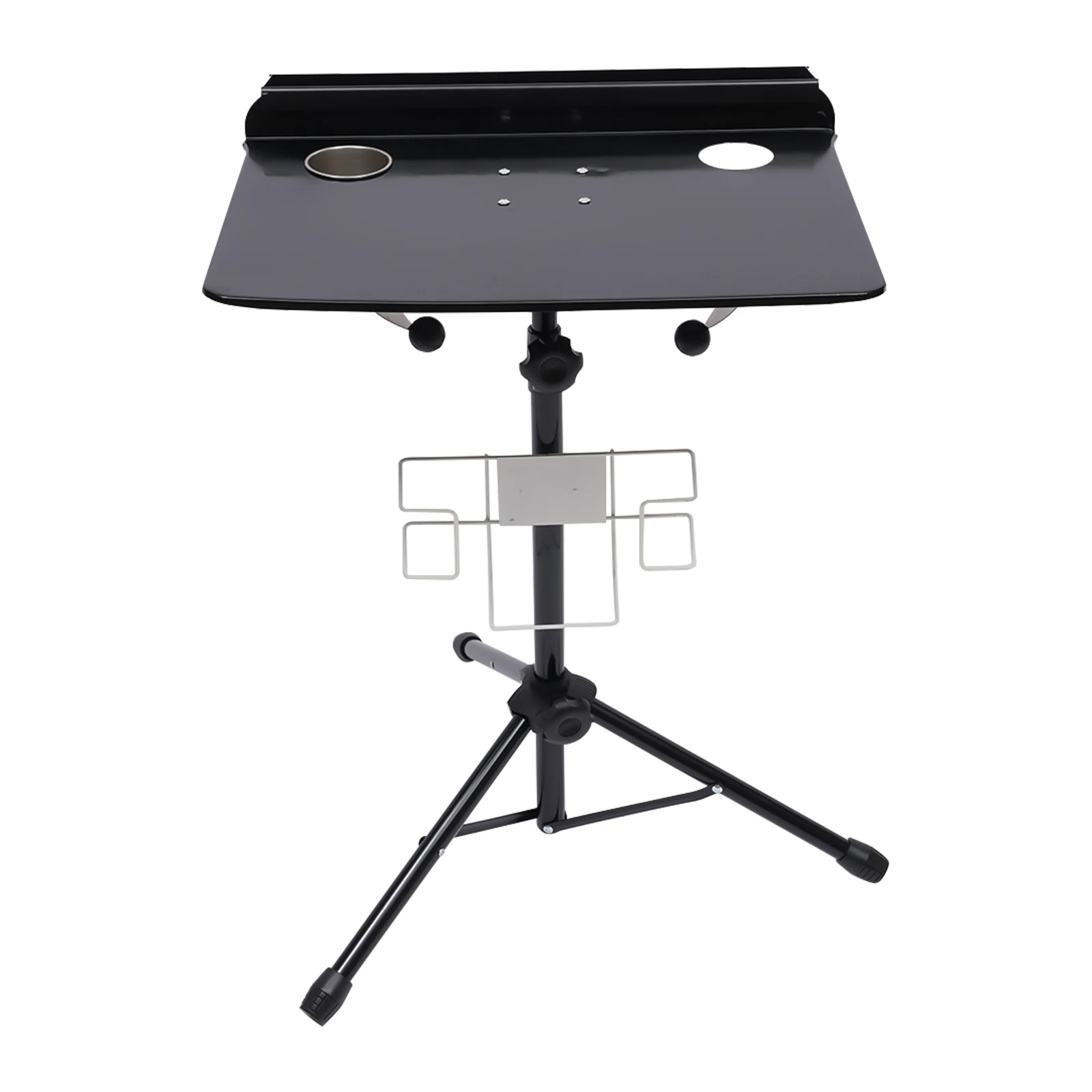 Portable Tattoo Workbench Worktop Stand Workstation for Beauty Barberia Adjustable Height 71.5-112cm/28-44inch